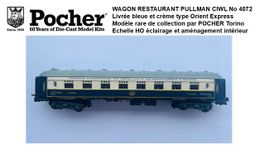 WAGON PULLMAN CIWL No 4072 HO POCHER Torino