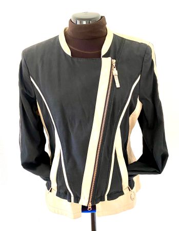 Sportalm Kitzbühel Jacke Gr. 40 – Desert Gold / Biker-Stil