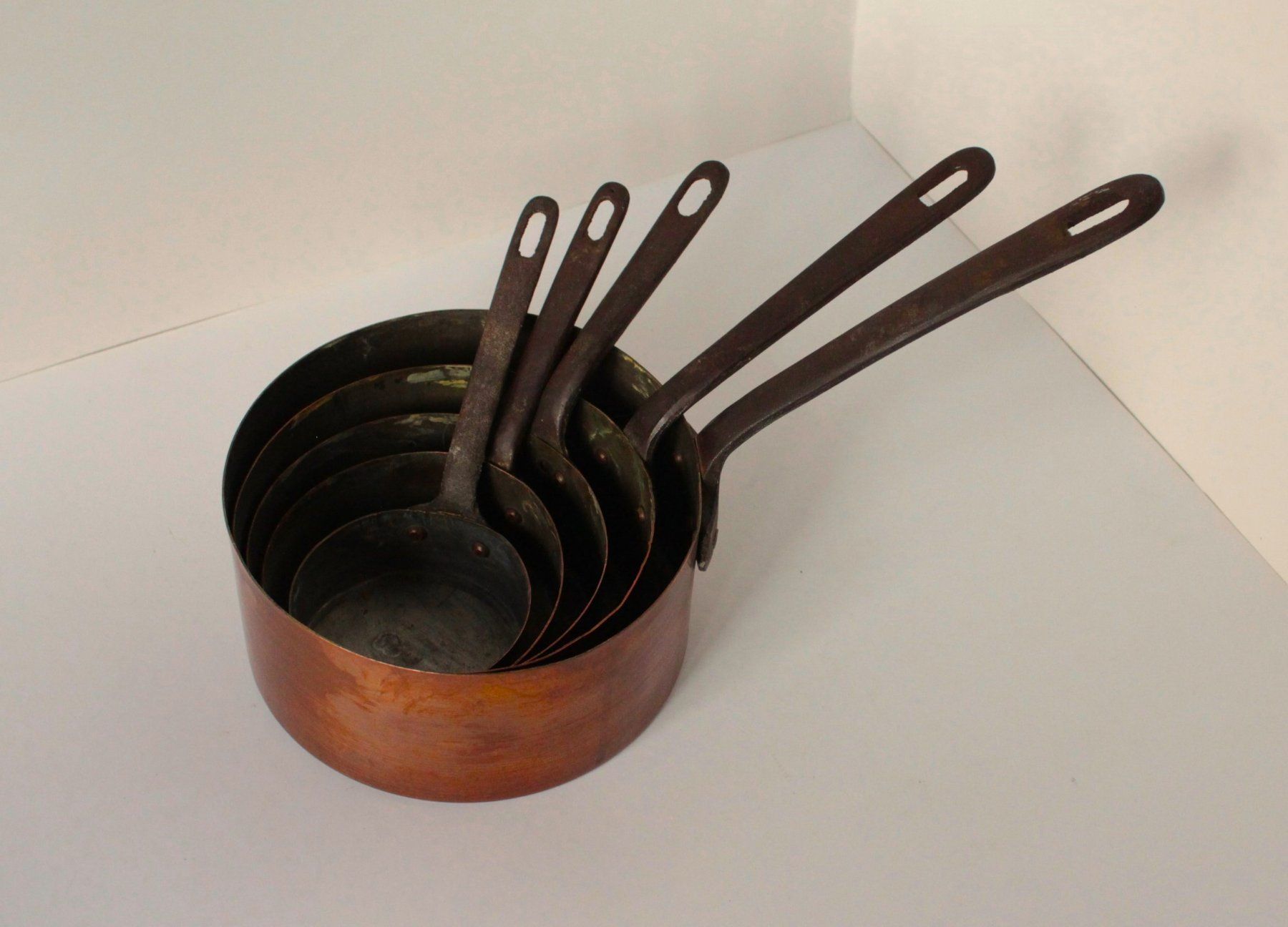 Pentole: Batterie de casserole en cuivre – Usato da Yverdon-les-Bains venduto da jft_n8k8 2