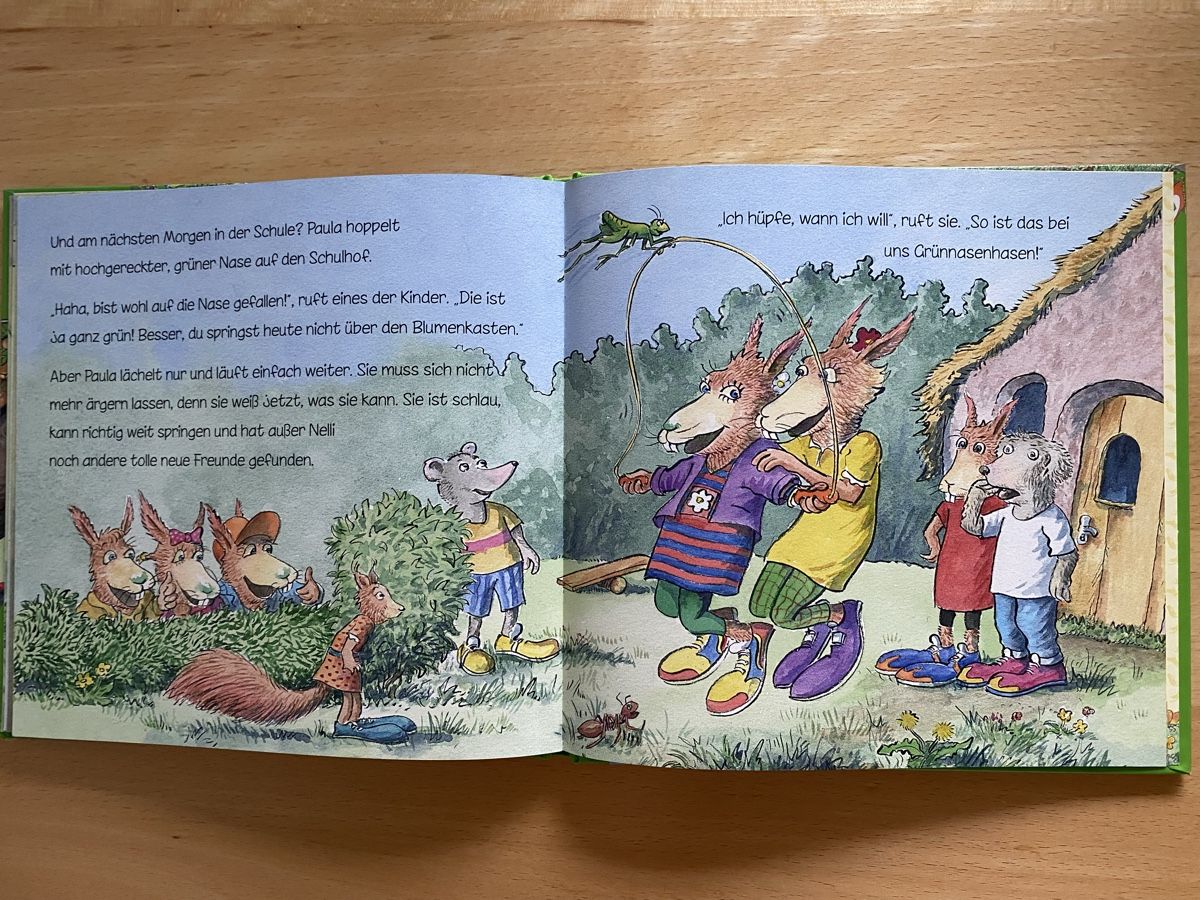 Libri: Die Grünnasenhasen / Mut tut gut – Usato da Schwarzenburg venduto da Michellu 7