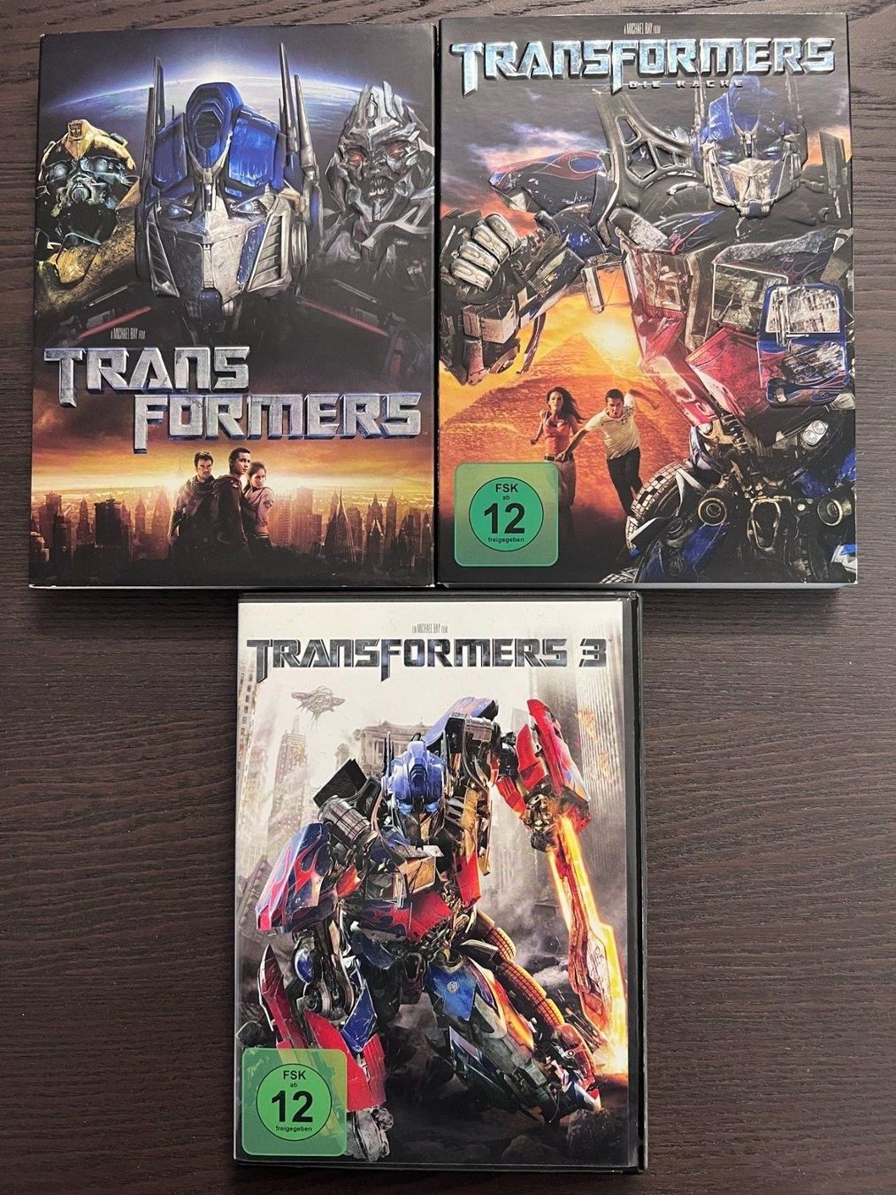 Tutti i DVDs: Transformers 1 bis 3 – Usato da Zürich venduto da FilmFreunde
