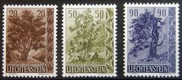 Liechtenstein Kat. 371-373 ** 1958 Kat. 30 Euro