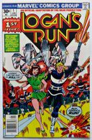 LOGAN'S RUN #1 FIRST PART MOVIE ADAPTATION MARVEL 1977