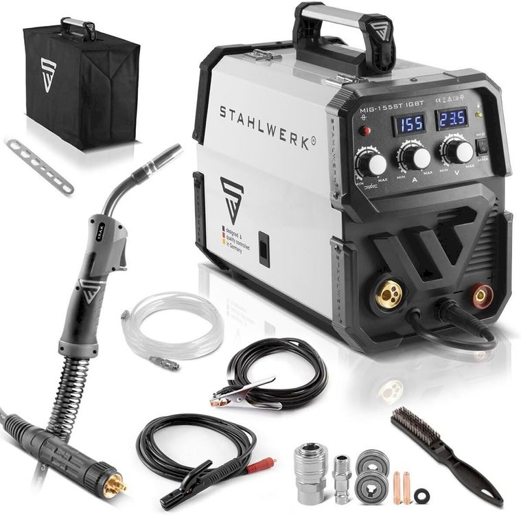 STAHLWERK MIG MAG Eurozentralanschluss Umbauset - Hexagon Adapter Für Schweißgeräte