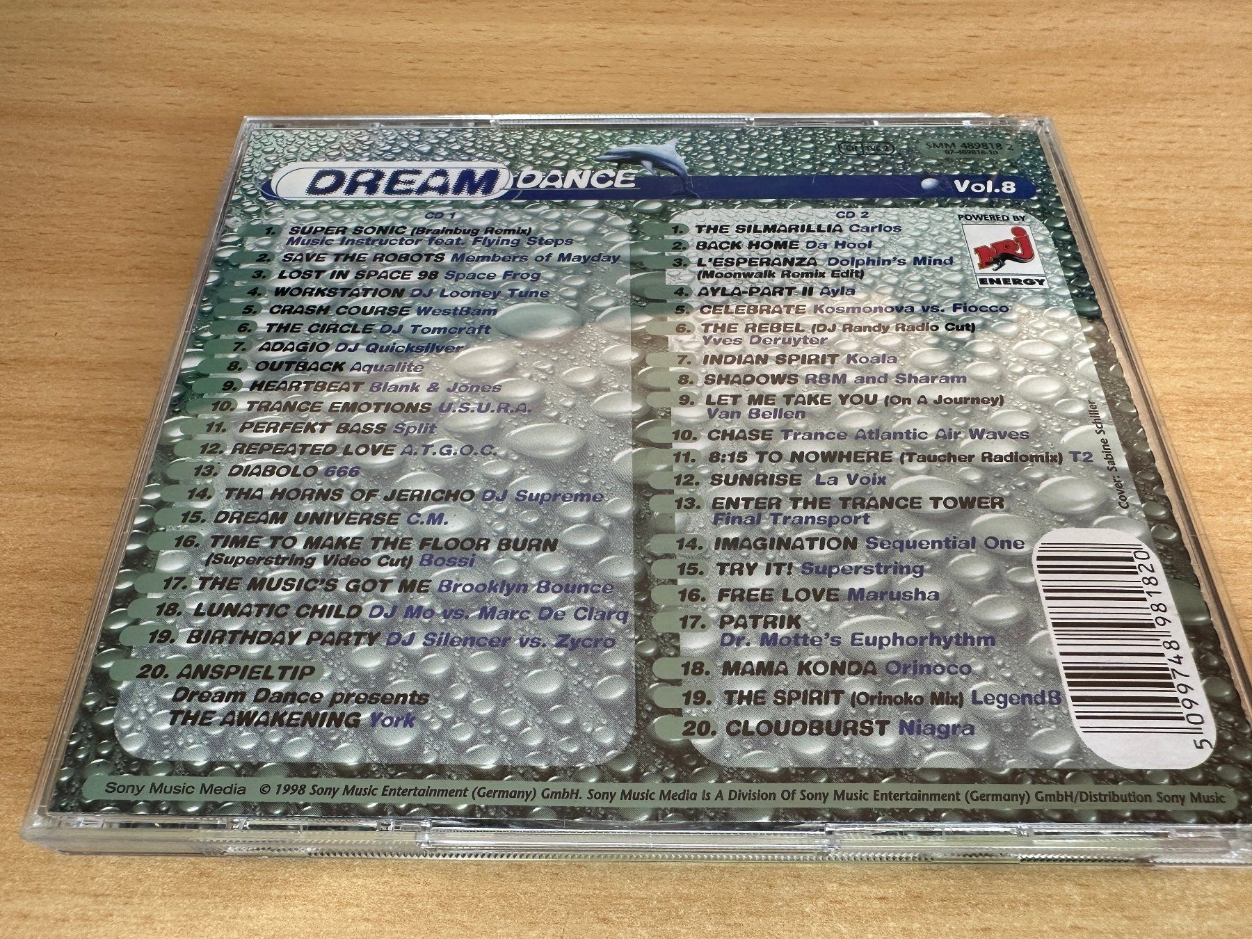 CDs: Various – Dream Dance Vol.8 - 2 CD – Gebraucht aus Rikon im Tösstal von Alpenmutz 1