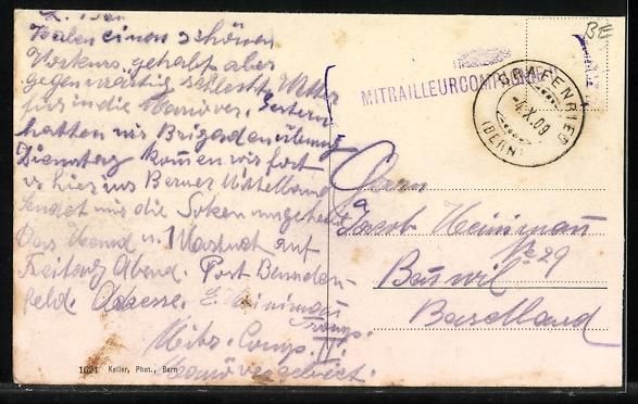 Cartoline postali: Grafenried, Ortspartie mit Wohngebäuden – Usato da Berlin venduto da bartko-reher 1