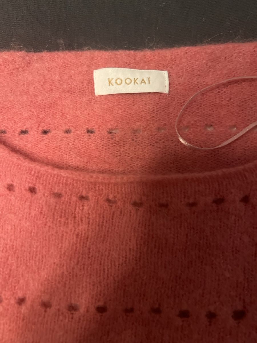 Kookai Maglioni & Felpe: Pull Kookaï rose manches courtes – Usato da Arvillard (Salins) venduto da mental0mystique 1