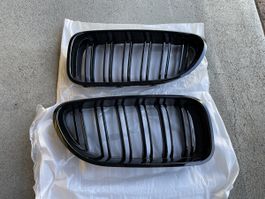 BMW F12 Nieren Grill Schwarz