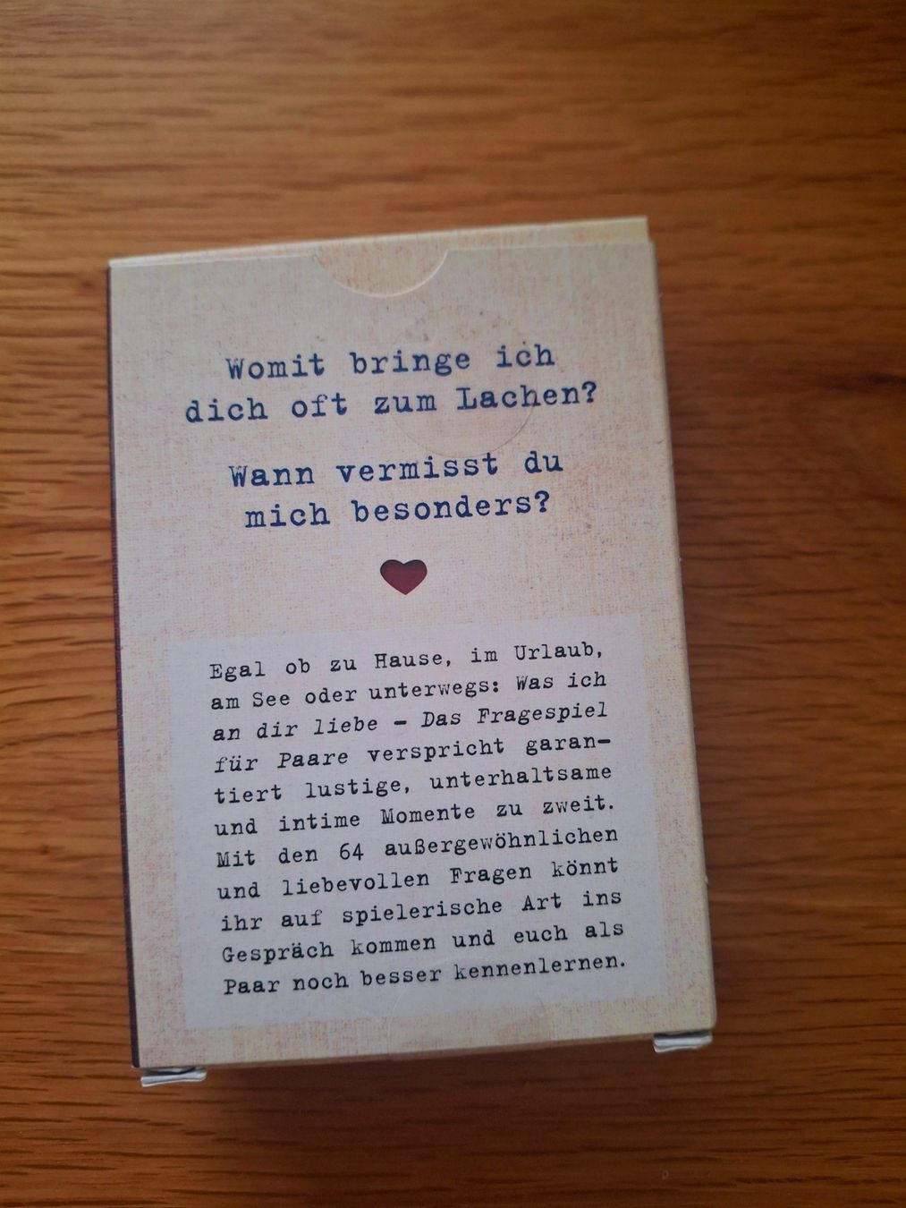Giochi: Was ich an dir liebe – Usato da Horgen venduto da Vivi0507 1