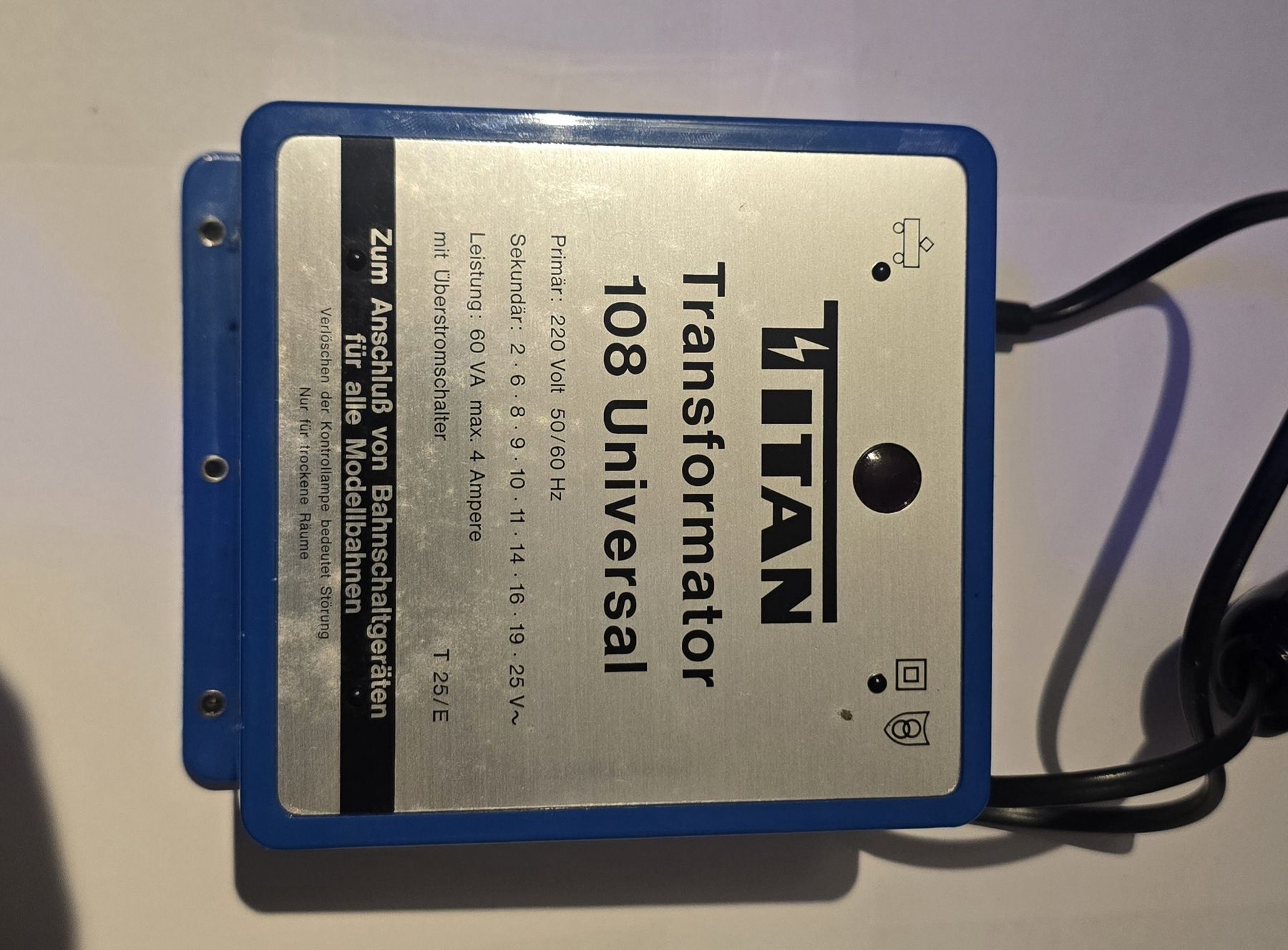 Batterie, Caricabatterie & Alimentatori: Titan Transformator 108 Univeral – Usato da Fribourg venduto da hck_29fm 3