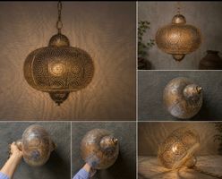 Lustre suspendu Livique – Neuf  Magnifique lustre oriental
