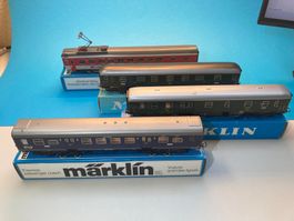 Märklin H0, 4-teiliges Zug-Set,