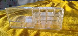 Organisateur de maquillage transparent - neuf!