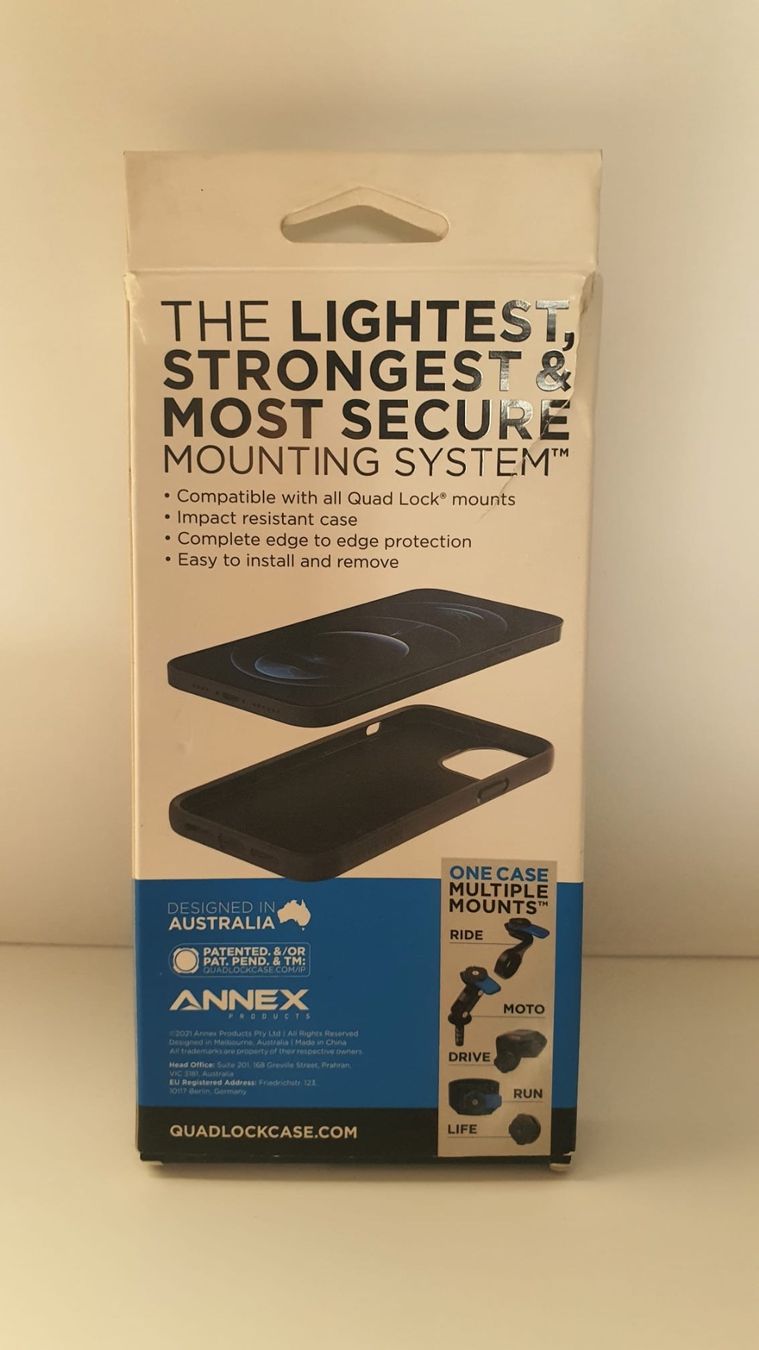 Apple Cover & Protezioni schermo: Coque Quad Lock iPhone 12 Pro Max – Nuovo e nell'imballaggio originale da La Tour-de-Peilz venduto da cod_9hq5 1