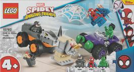 LEGO 4+ MARVEL SPIDEY  10782 HULK VS RHINO TRUCK SHOWDOWN‪