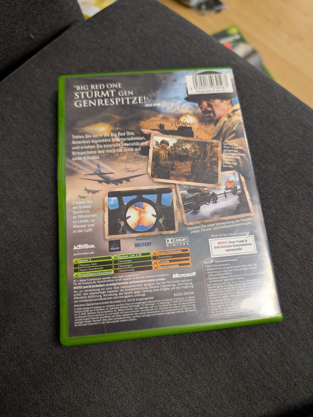 Giochi: Call of Duty 2 big red one Microsoft Xbox – Usato da Giubiasco venduto da Ticinerd 1