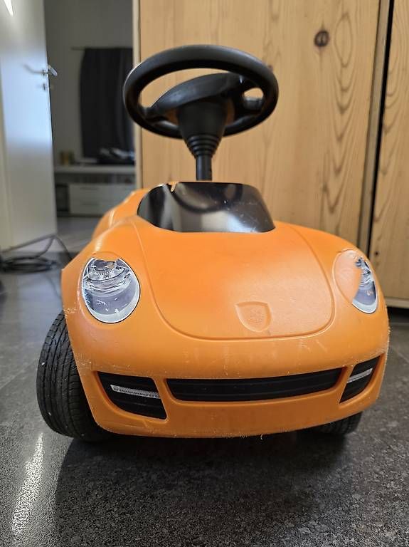 Fahrzeuge für Kinder: BIG Baby PORSCHE orange – Gebraucht aus Sins von littlesunshine84 1