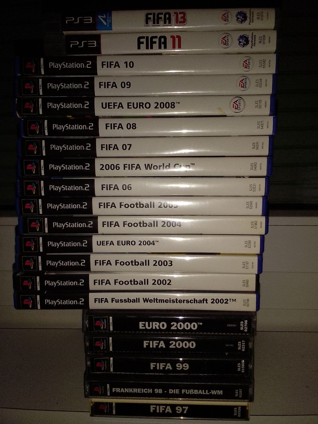 Giochi: Playstation FIFA Sammlung Games ps1 ps2 ps3 – Usato da Turbenthal venduto da fatalbeauty