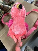 Zainetto fenicottero peluche
