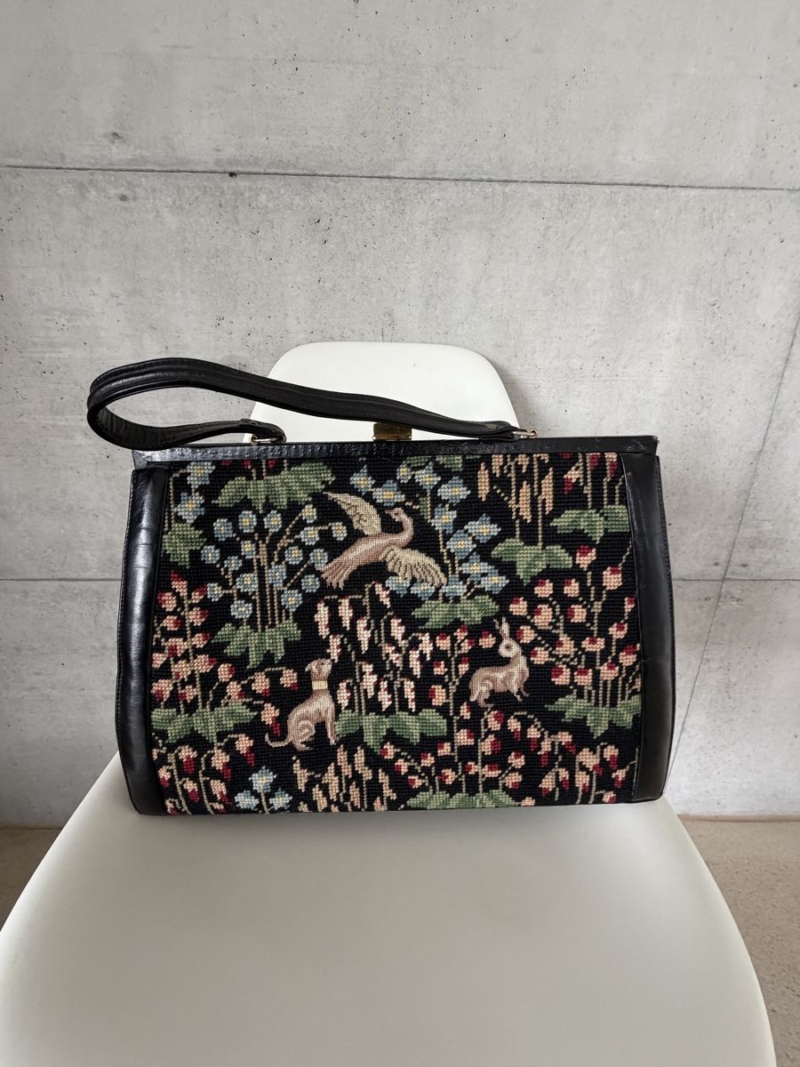 Taschen für Damen: Vintage Gobelin Petit Point Tasche ca 1950 – Gebraucht aus Gossau SG von sushifactory 8