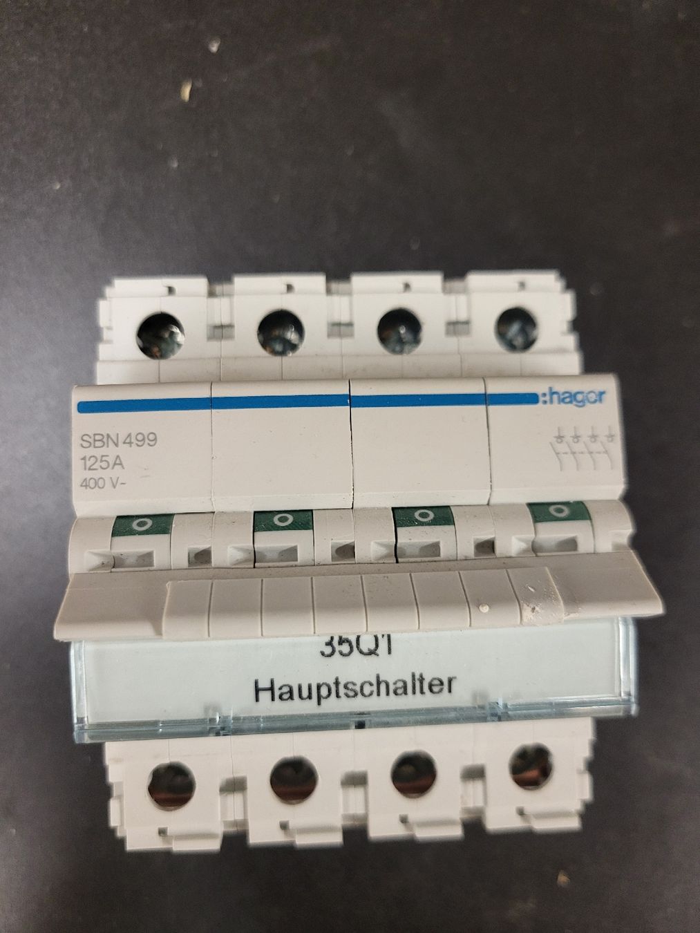 Hager Interruttori: REG- Ausschalter Hager 125A – Usato da Alpnach Dorf venduto da str_jdw2