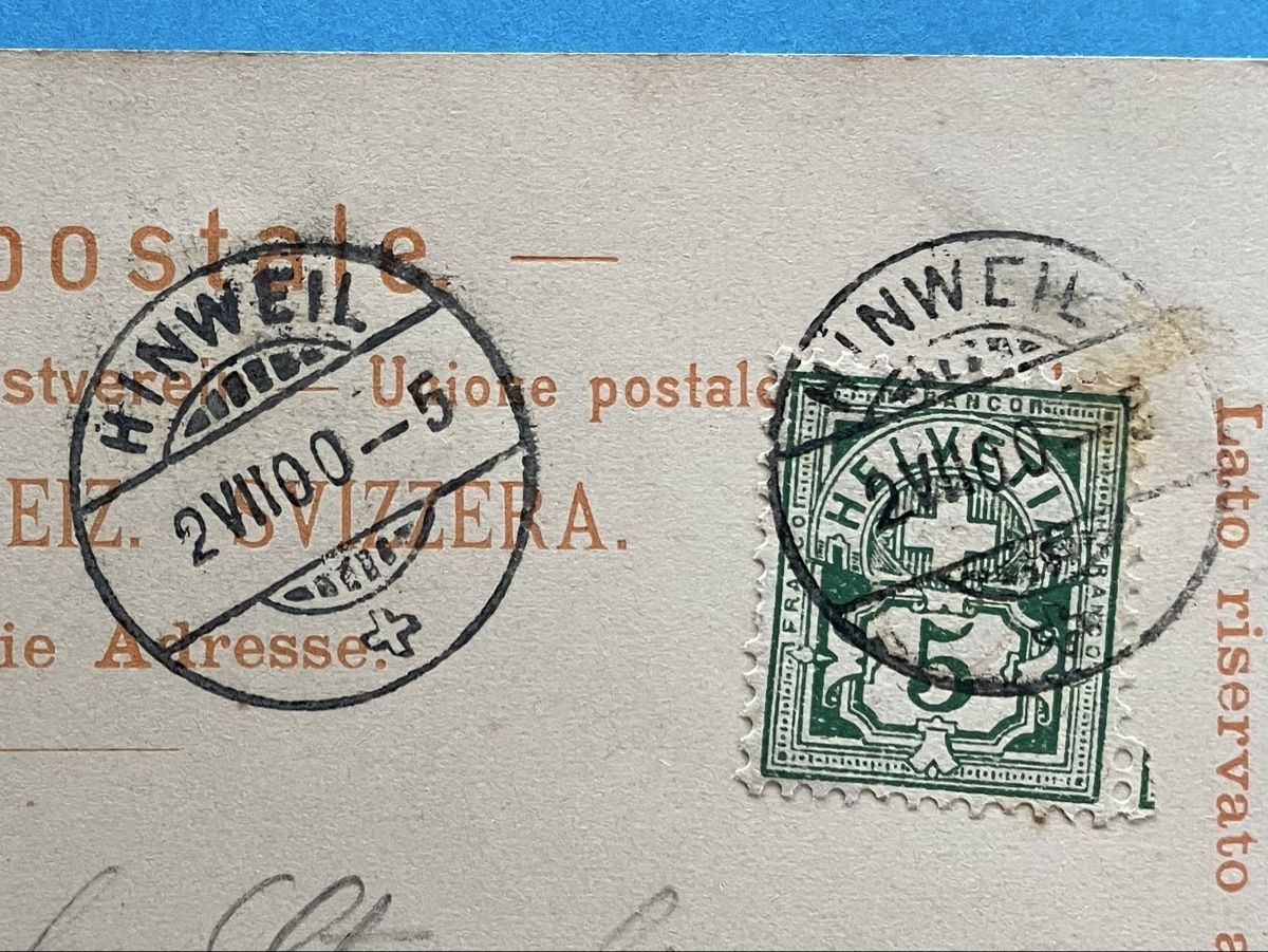 Ansichtskarten: Historische Ansichtskarte Gruss vom Bachtel, 1900 – Gebraucht aus Bauma von Baumer71 2