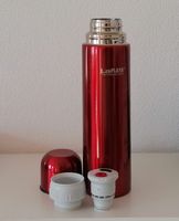 Edelstahl-Thermosflasche LaPlaya rot 0.75l