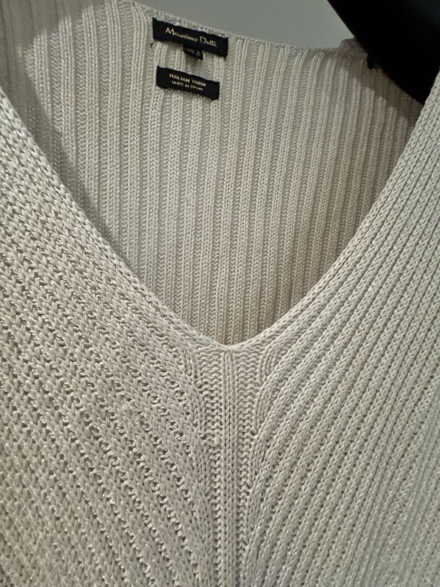 Massimo Dutti Maglioni & Felpe: Massimo Dutti Damen Feinstrickpullover Gr. S Taupe / Grau – Usato da Galgenen venduto da syl_7y9c 2