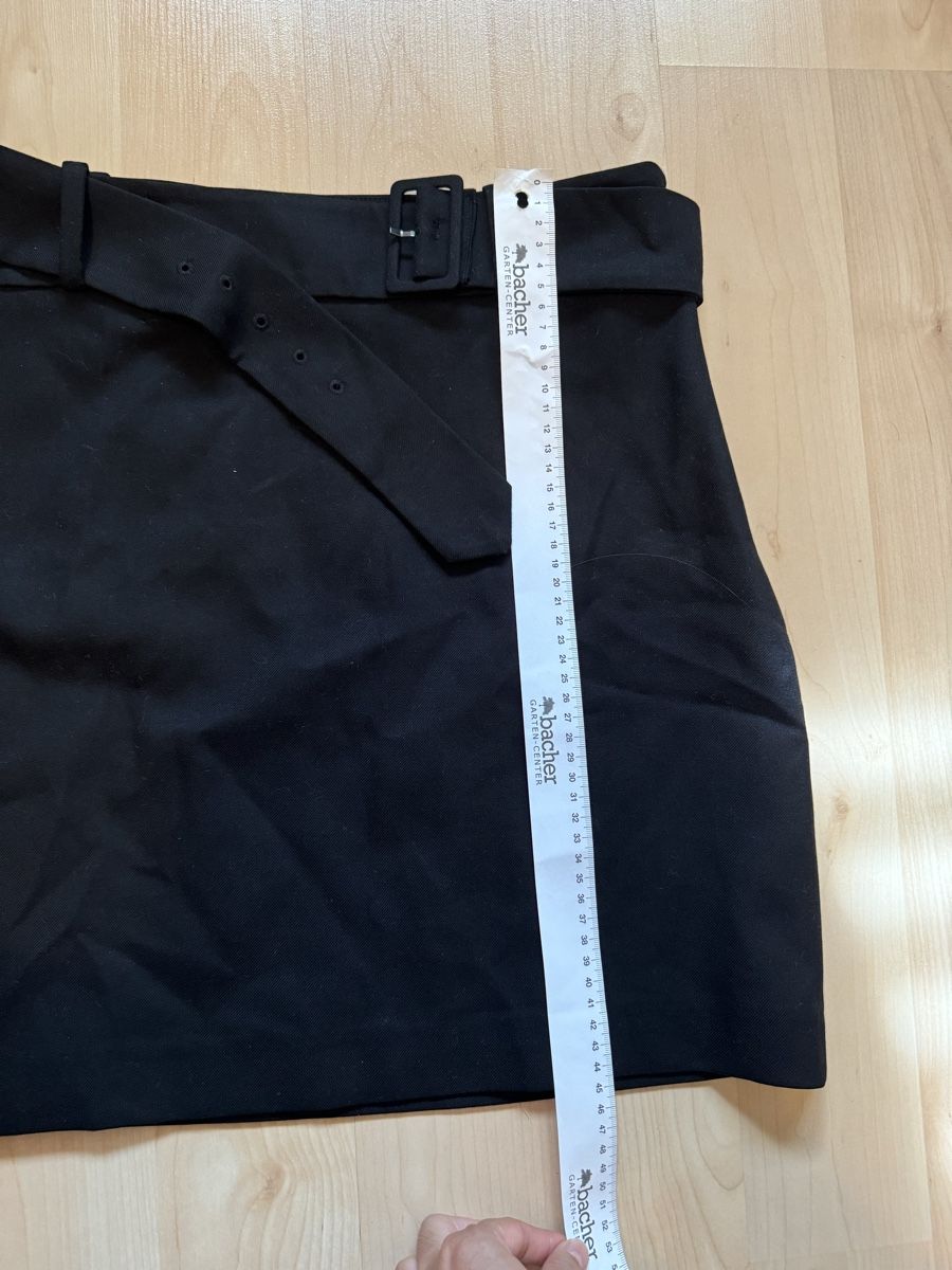 Hallhuber Röcke: Black Hallhuber Skirt with belt – Neu (gemäss Beschreibung) aus Kilchberg ZH von ngt_hnw9 2