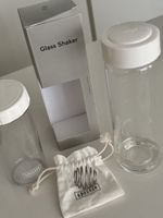 Glas Shaker Ringana mit Einsatzzubeh. neuwertig