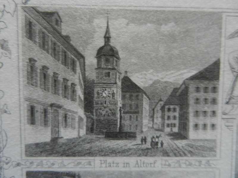 Stiche: Altdorf Souvenirblatt – Gebraucht aus Risch von Rischli15 4