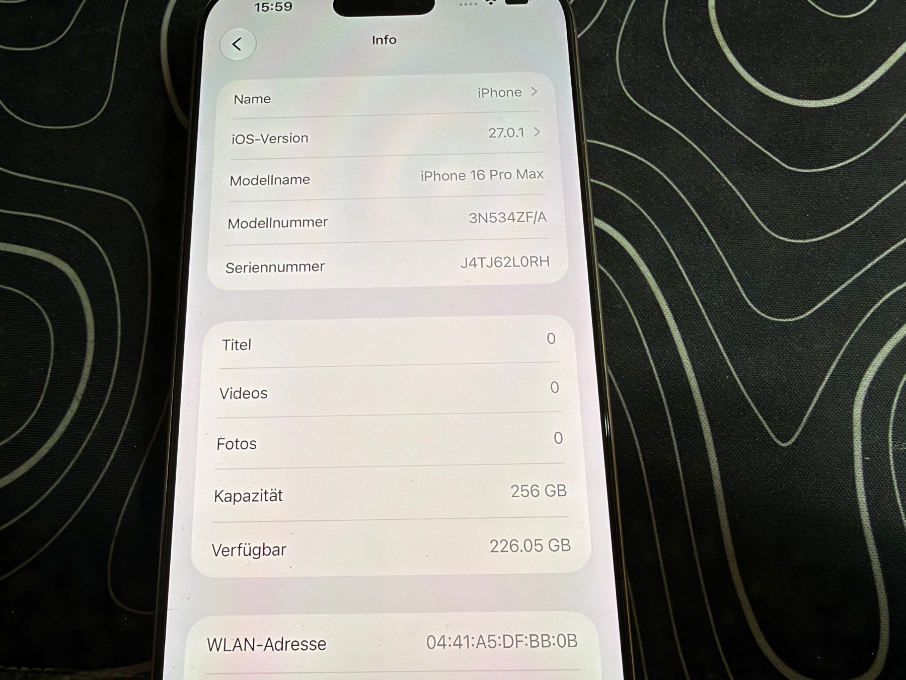 Apple Portables: Iphone 16 Pro Max 256Gb – D'occasion à Au SG par bah_6f5w 4