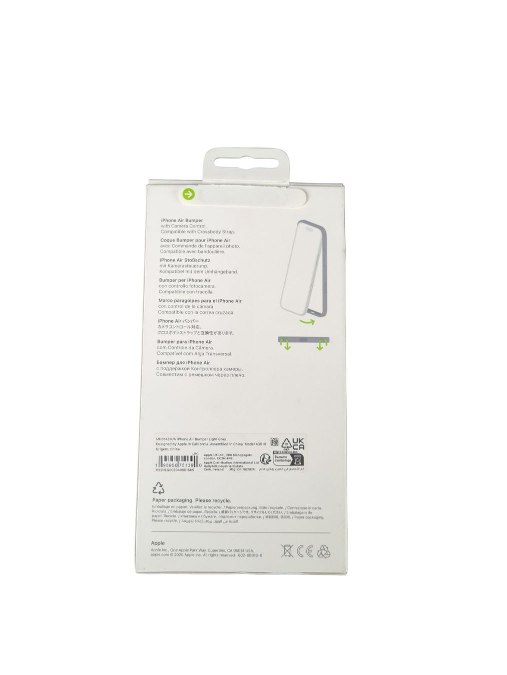 Apple Cover & Protezioni schermo: Apple Air Stoßschutz – Nuovo (secondo la descrizione) da Wangen b. Olten venduto da Restwert_Wangen 3