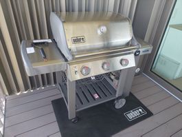 Weber Genesis II E-310 GBS Gas Grill – incl. Cover & Carpet