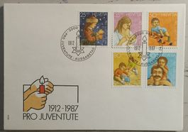 1987 FDC Pro Juventute