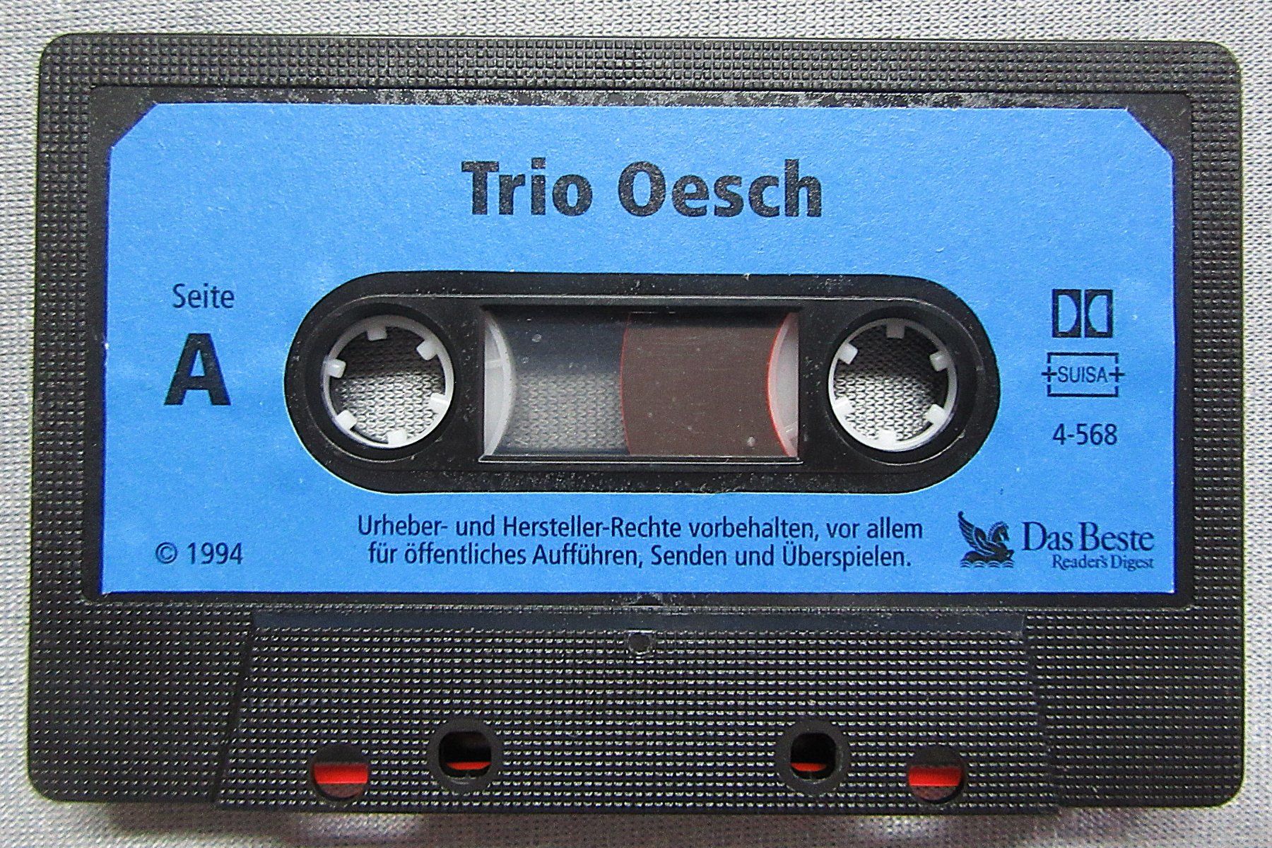 Musicassette: Musikkassette - Trio Oesch - ab CHF 4.00 – Usato da Auenstein venduto da Padabimbim 2