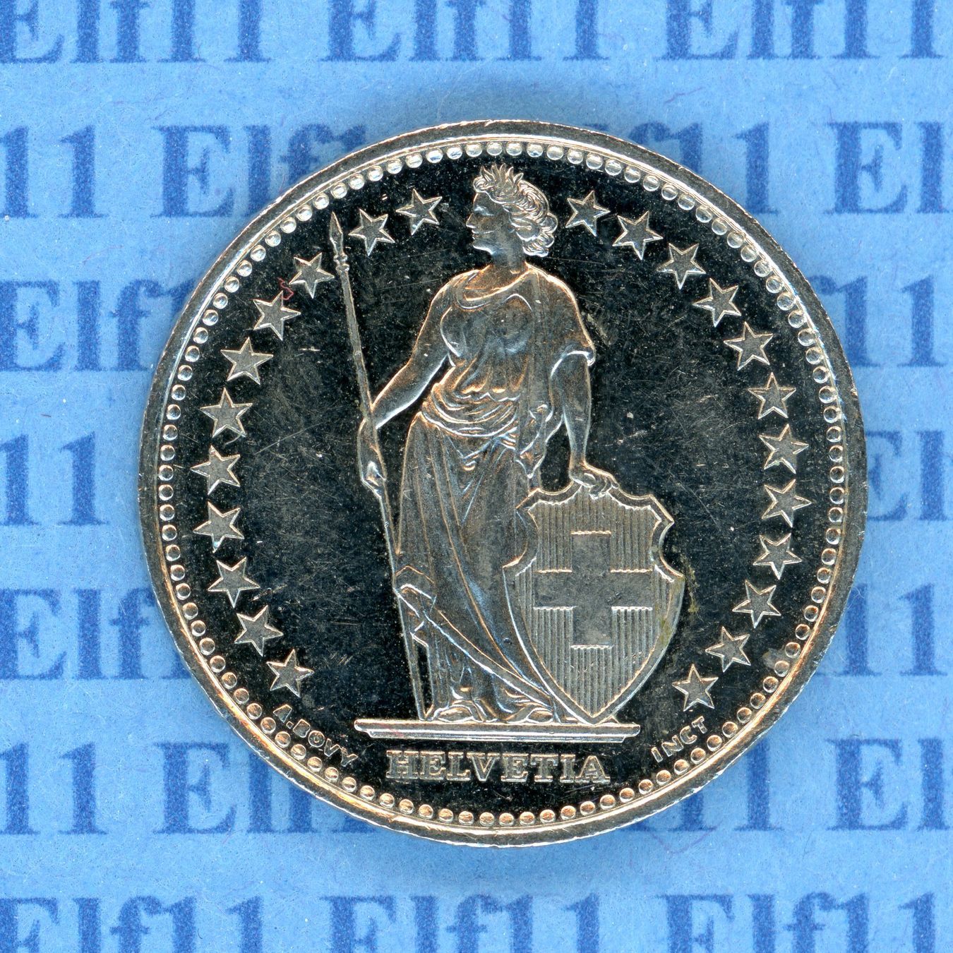 Alle Münzen: CHF___1.00 2011 vz-unz 1 Franken – Gebraucht aus Widnau von Elf11 1