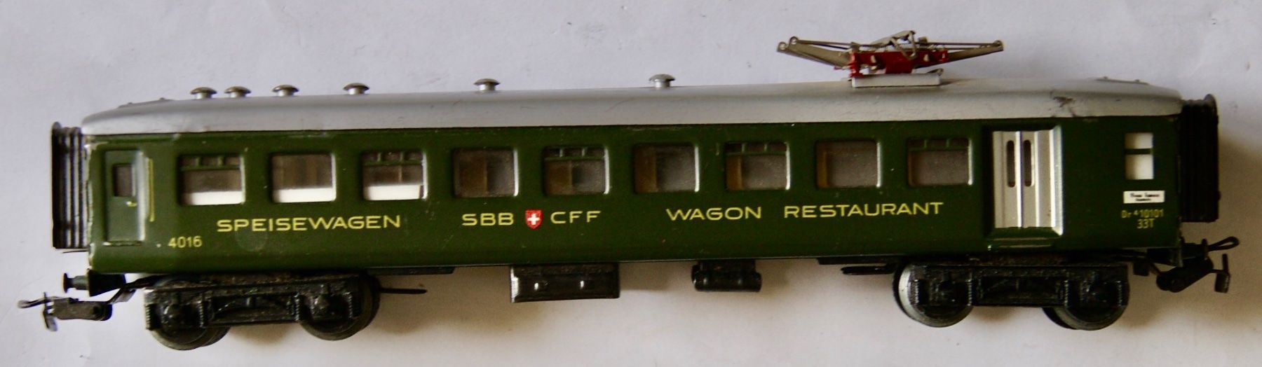 Märklin Modellini di ferrovie: wagon Marklin 4016.5, SBB CFF de 1957 – Usato da Morrens VD venduto da alain50 1