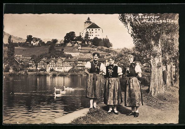 Cartoline postali: Werdenberg, Werdenberger Nachtigallen in – Usato da Berlin venduto da bartko-reher