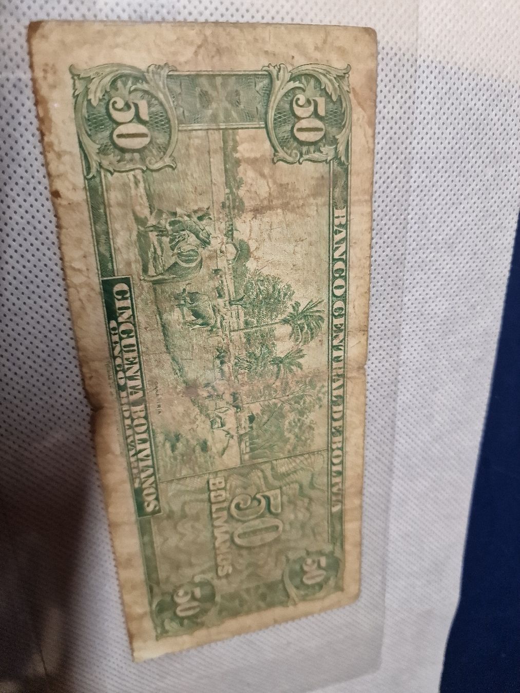 Banconote: Banknote Bolívia 1945 – Usato da Herisau venduto da Antiques.AR 1