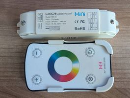 LTECH Mini LED Controller M3-3A mit RF-Fernbedienung (RGB)