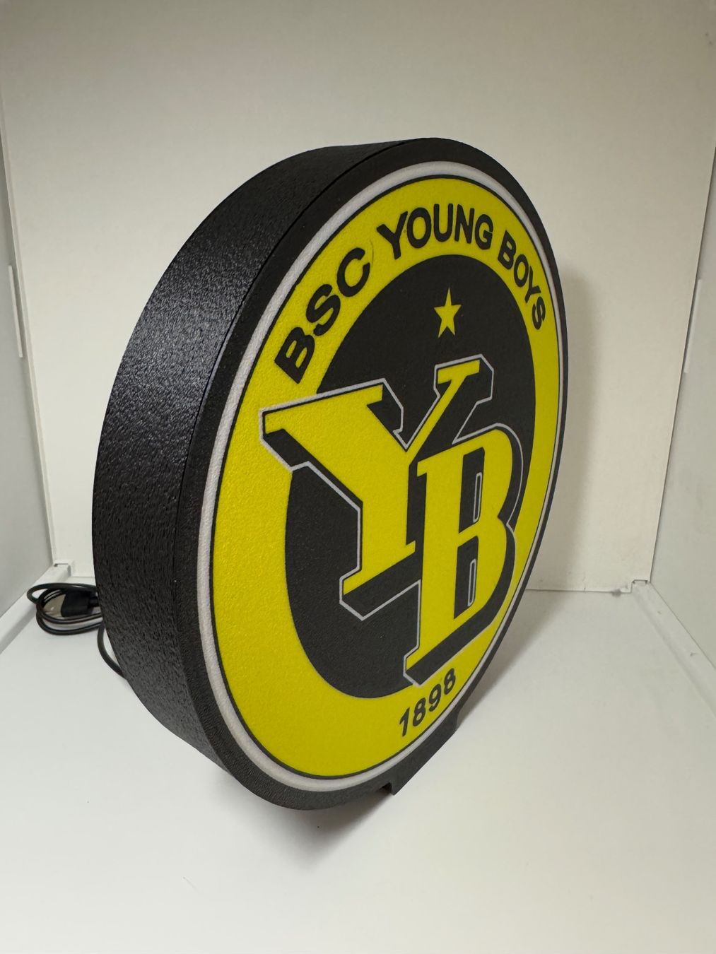 Lampen: Lightbox lumière led BSC YOUNG BOYS – Neu (gemäss Beschreibung) aus Vicques von PAMB3D 2