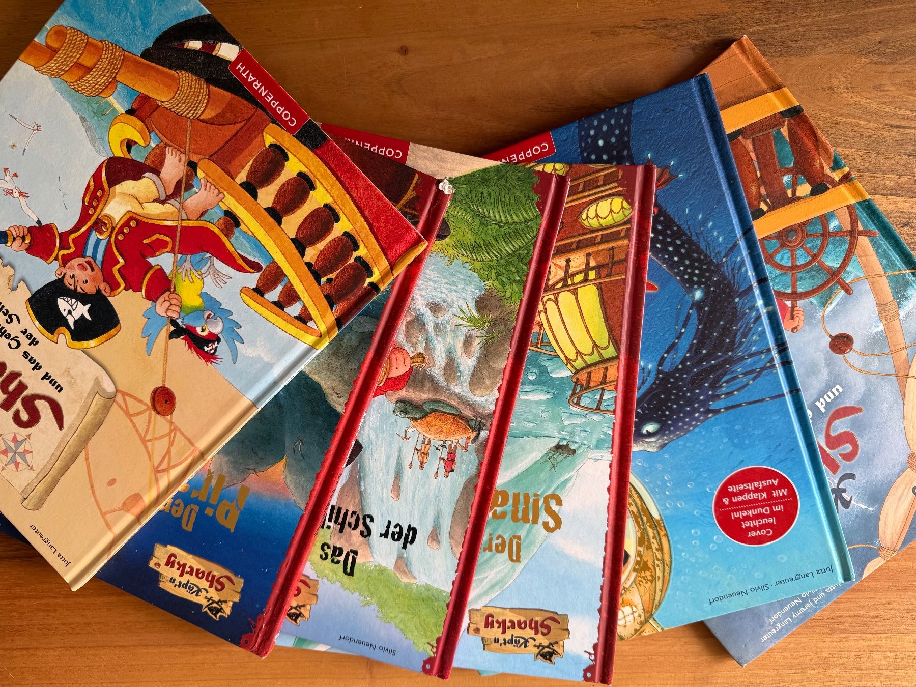 Bücher: 6 Captain Sharky Bücher – Neu (gemäss Beschreibung) aus Zürich von Phenomden8