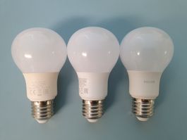 LED Glühbirne PHILIPS 8W, 2700K, 806lm, 3 Stk. - Schnäppchen