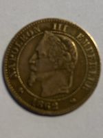 Napoléon III, 2 centimes 1862 K cuivre