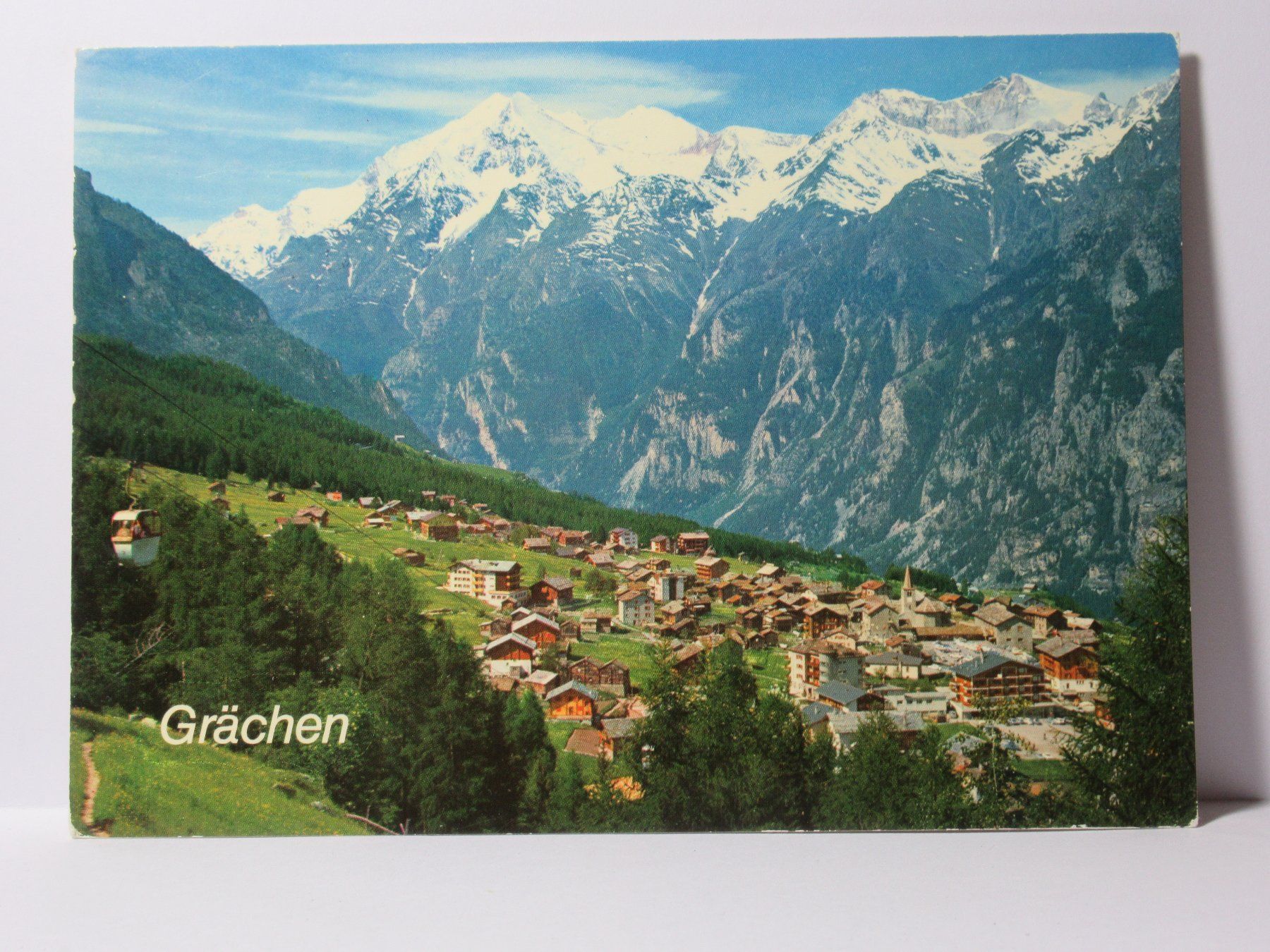 Cartoline postali: Grächen  1972 – Usato da Grenchen venduto da Bluemchen1900