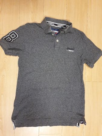 Superdry PoloShirt Grau Gr. M - N°8