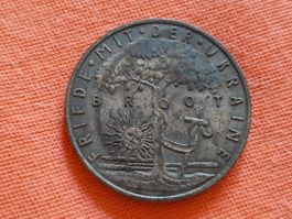 Medaille 1918, Friede mit der Ukraine, 36mm