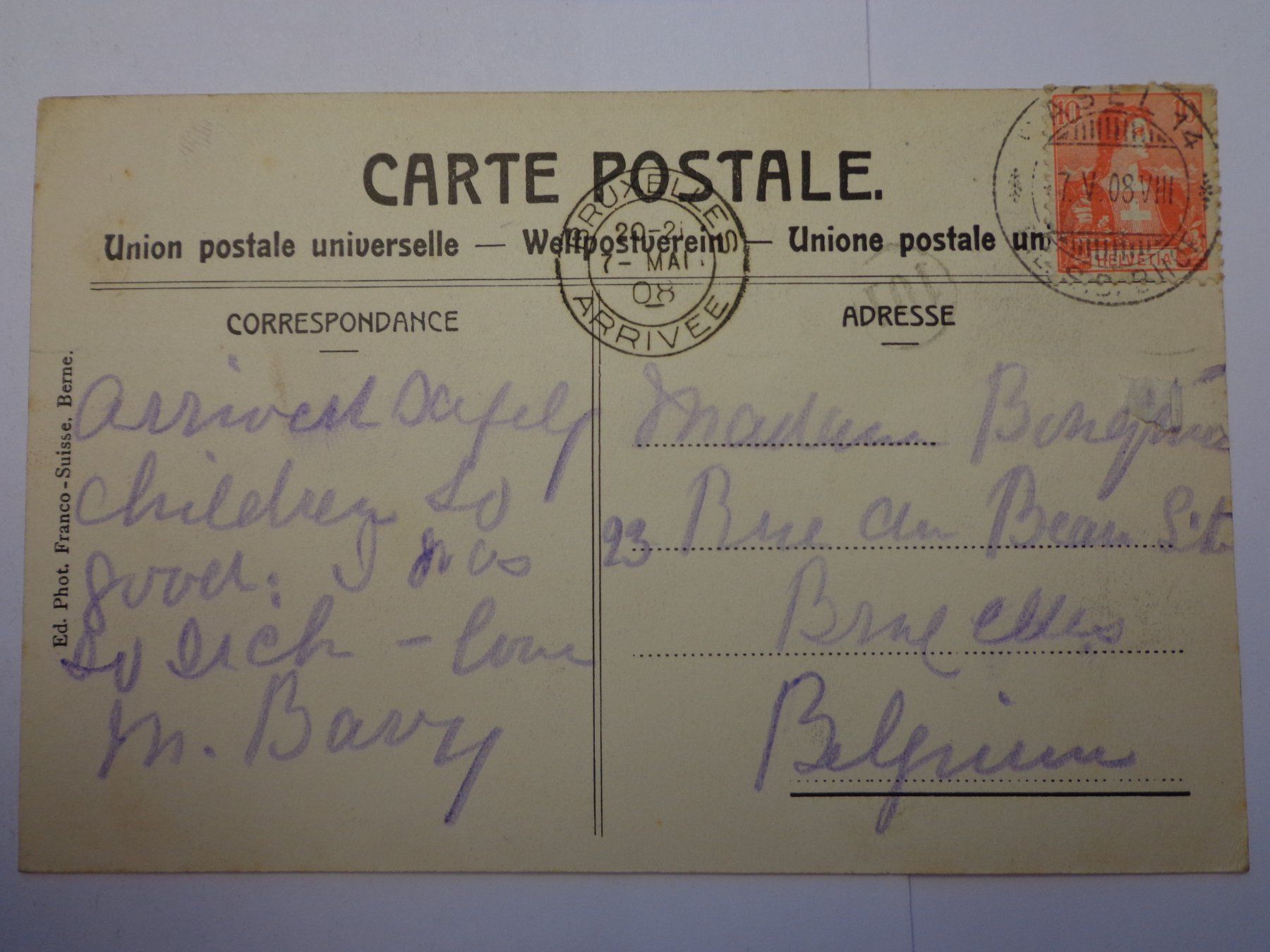 Cartoline postali: Antike Postkarten Ansichtskarten Schweiz Basel – Usato da Andeer venduto da Baerenburger 1