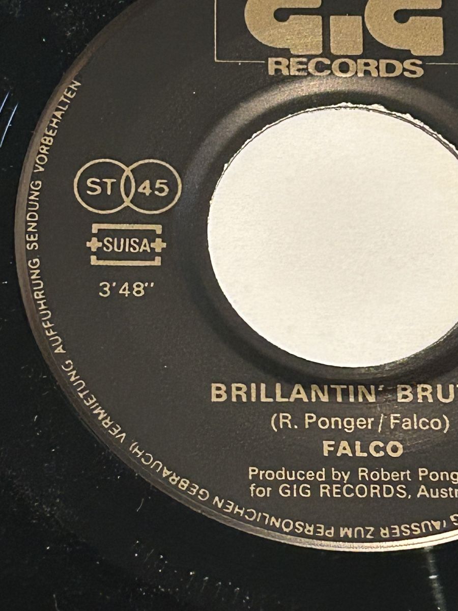 Vinyles: Falco 1984. Nur Mit Dir – D'occasion à Faulensee par Mizuno06 2